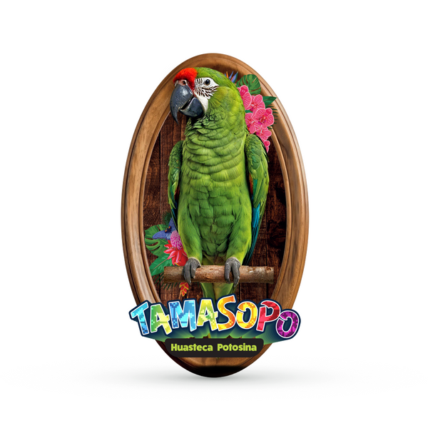 Imán 3D MDF souvenir relieve AXKAN